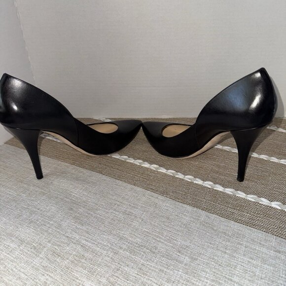 Jimmy Choo Romy 85 black kid leather pointy toe pumps - Picture 4 of 6